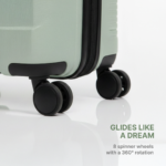Mint Aira Trolley Bag Combo - Set of 3 (Cabin & Medium & Large) - Image 9