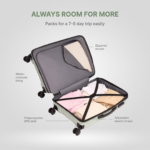 Mint Aira Trolley Bag (Cabin) - Image 9