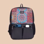 Multicolor Mandala Print Office Backpack - Image 4