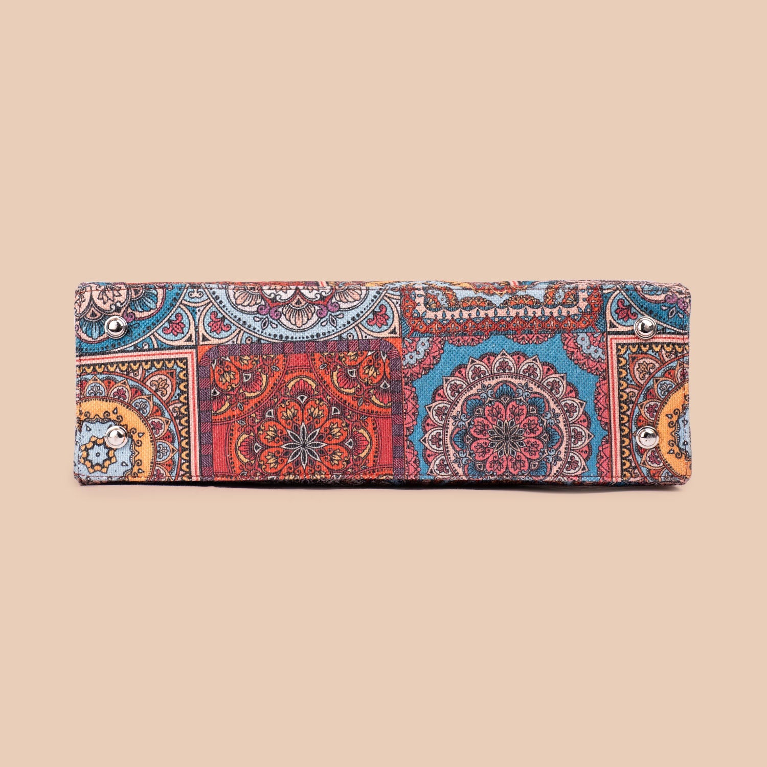 Multicolor Mandala Print Office Essential Bag - Image 10
