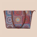 Multicolor Mandala Print - Office Tote Bag & Sling Bag Combo - Image 2