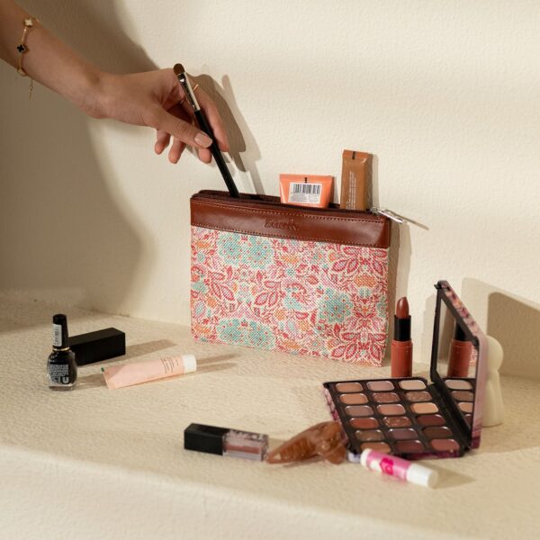 Mangalore Blossoms Cosmetic Pouch