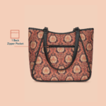 Rhea Kapoor Naisha Tote Bag - Jodhpur Damask - Image 4