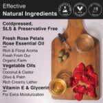 Sweet Rose Natural Soap for Soft & Supple Skin - Image 4