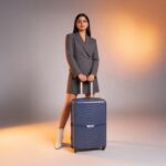 Navy Zoya Trolley Bag (Medium) - Image 2