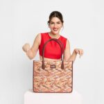Nicobar Coral Book Tote