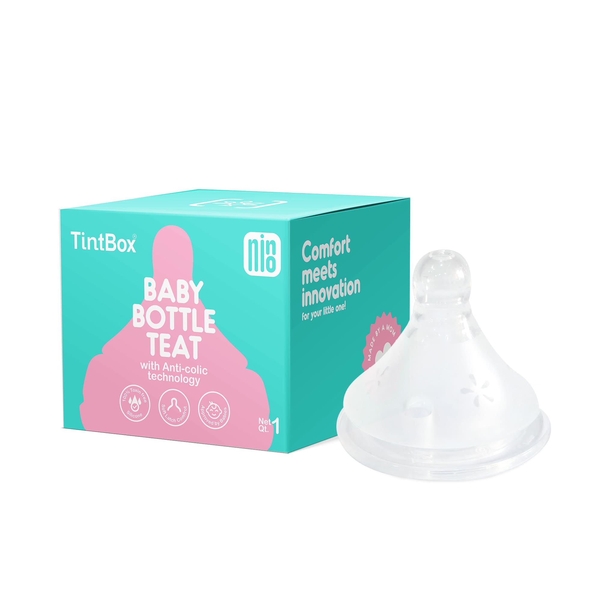 NipplePDP1.jpg Baby Feeding Bottle Teat - Image 1