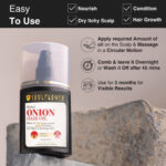 Amla & Onion Hair Oil for hair growth BYOB - Image 4