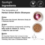 Biotin Onion Shampoo with Keratin & Vitamin E - Image 6