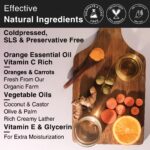 VitaminC Rich Orange Carrot Soap BYOB - Image 3