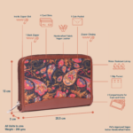 Paisley Print Chain Wallet - Image 5