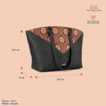 Rhea Kapoor Tote Bag - Jodhpur Damask - Image 5