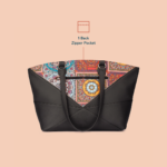 Rhea Kapoor Tote Bag - Multicolor Mandala Print - Image 3