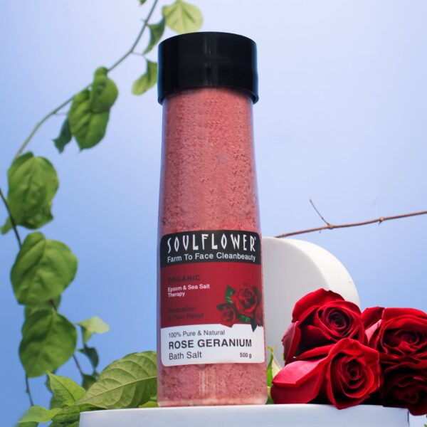 Rose Geranium Aroma Bath Salt BYOB