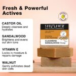 Brightening Sandalwood Scrub + Anti-Tan Tomato Soap - Image 7