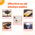 Superhero Cleaning Kit – Degreaser - 400ml, Tap & Shower Cleaner - 300ml, Wood Surface Cleaner - 300ml, Descaler - 4 Sachets - Image 5