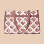 Seashell Motif White Statement Office Bag - Image 4