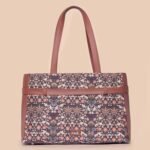 Kashmir Blooms Statement Office Bag - Image 3