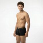 Cotton Stretch Trunks - Noir - Image 3