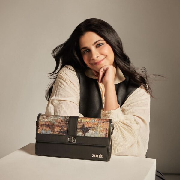 Rhea Kapoor Tarini Clutch - Bombay Tapestry