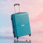 Teal Zoya Trolley Bag (Medium)