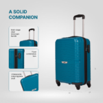 Teal Zoya Trolley Bag (Cabin) - Image 6