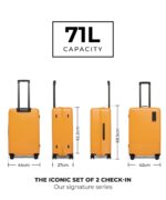 The Iconic Luggage Set of 2 (Check-in Medium + Large) - Image 3