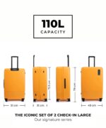 The Iconic Luggage Set of 2 (Check-in Medium + Large) - Image 4