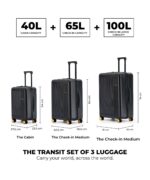 The Transit Luggage - Set of 3 - Image 10