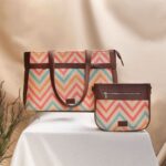 WavBeach - Statement Office Bag & U-Shaped Sling Bag Combo
