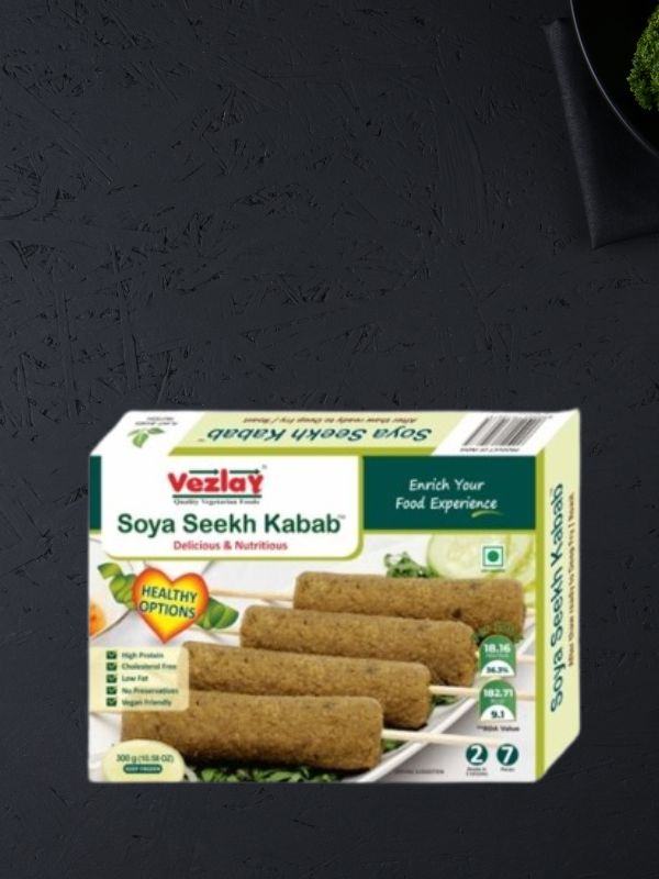 Vezlay-Soya-Seekh-Kabab-Soya-Chikka-Rogan-Josh-300-gm.jpg Vezlay Soya Seekh Kabab - Image 1