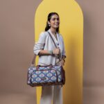 Kovil Blue Weekender Duffle Bag - Image 2