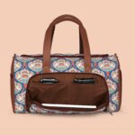 Kovil Blue Weekender Duffle Bag - Image 7