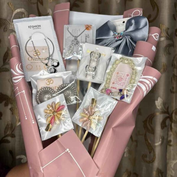 Silver Jewellery Bouquet