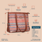Assam Tapestry Women's Office Bag - Image 5