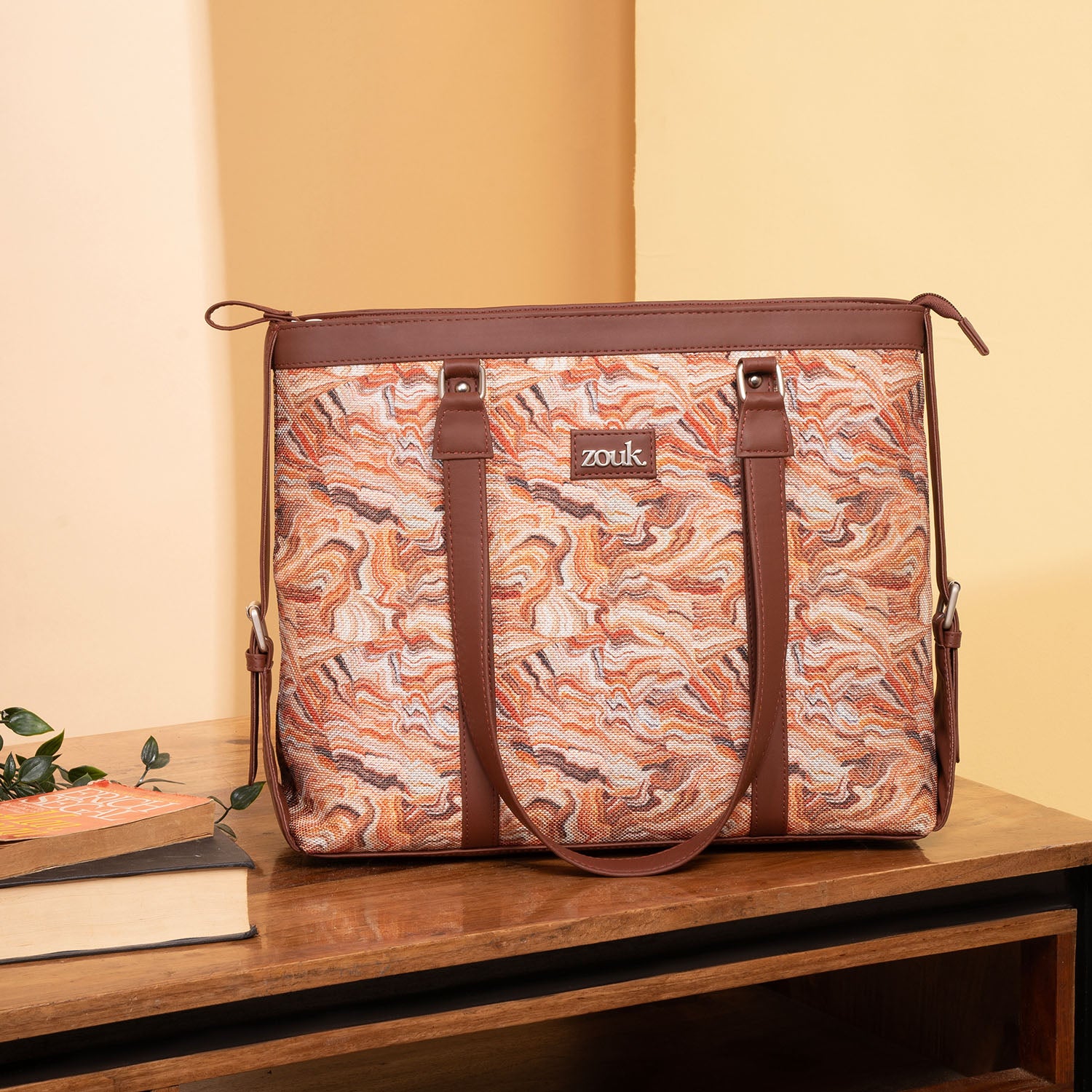 Women_s_Office_Bag_7.jpg Nicobar Coral Women's Office Bag - Image 1