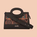 Zoe Sling Bag - Royal Indian Peacock Motif - Image 2