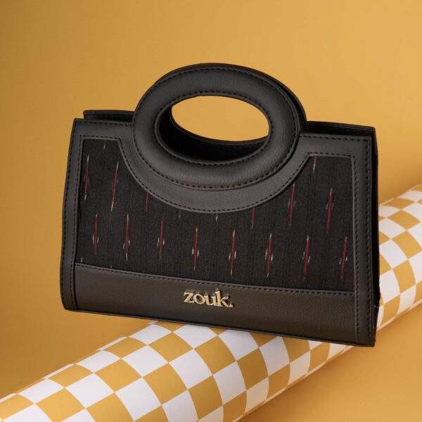 Zoe Sling Bag - Ikat GreRed