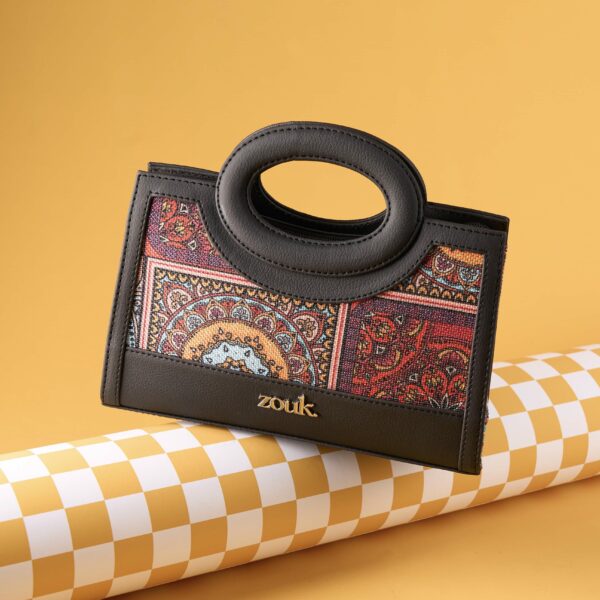 Zoe Sling Bag - Multicolor Mandala Print