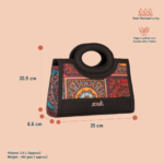 Zoe Sling Bag - Multicolor Mandala Print - Image 5