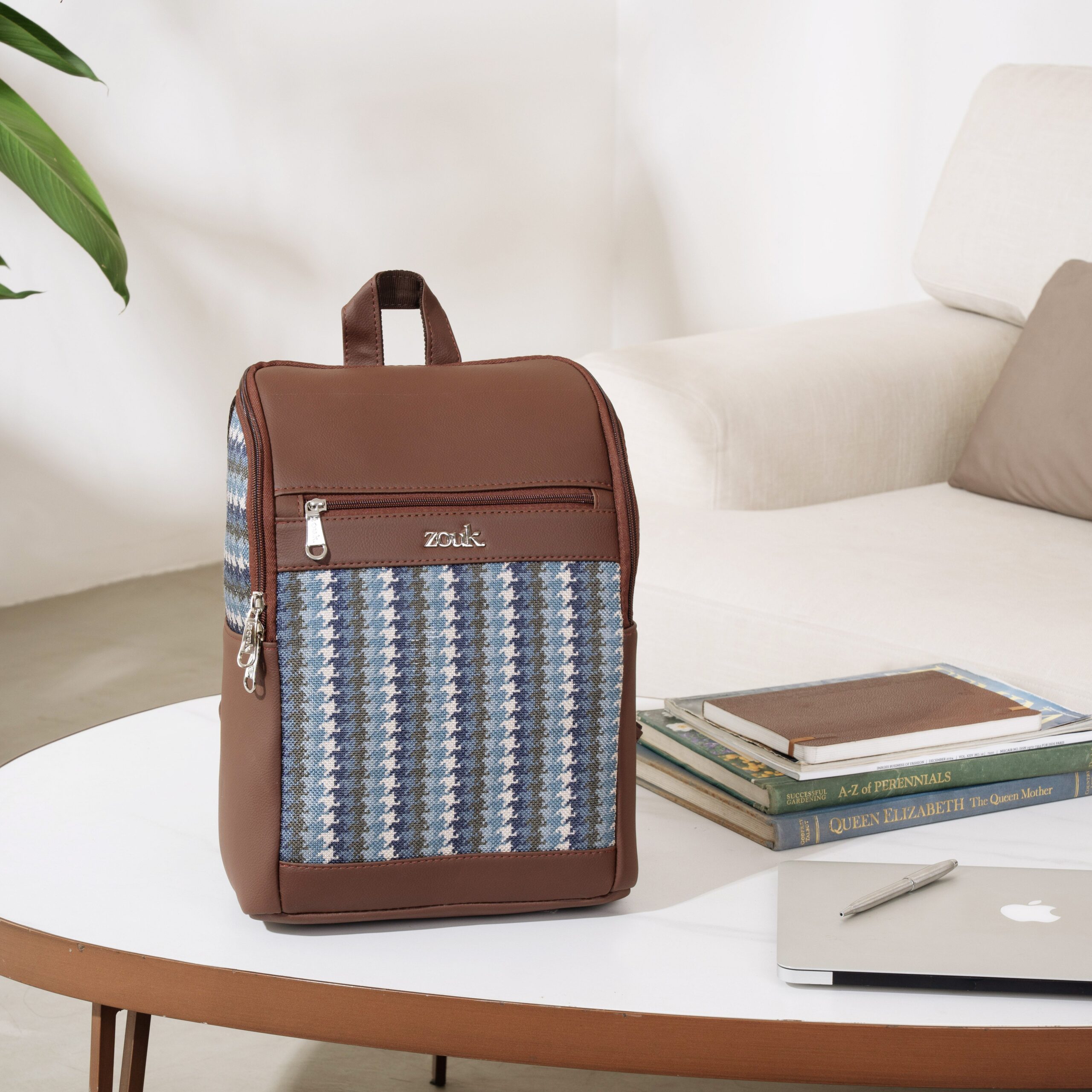 Zouk100226_copy.jpg Bombay Houndstooth Amalia Daypack - Image 1