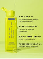 Oil Control & Exfoliating Cleanser with 2% AHA BHA - 100 ml - Image 4