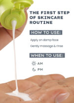 Moisturizing Cream Cleanser With Ceramides For Dry Skin - 100 ml - Image 6