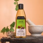 Organic Castor Oil for Hair Growth, Eye Brows & Lashes BYOB