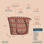Agra Durrie Classic Travel Tote - Image 5