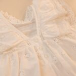 Poshaak Schiffli Lace Baby Girl Dress - Image 3