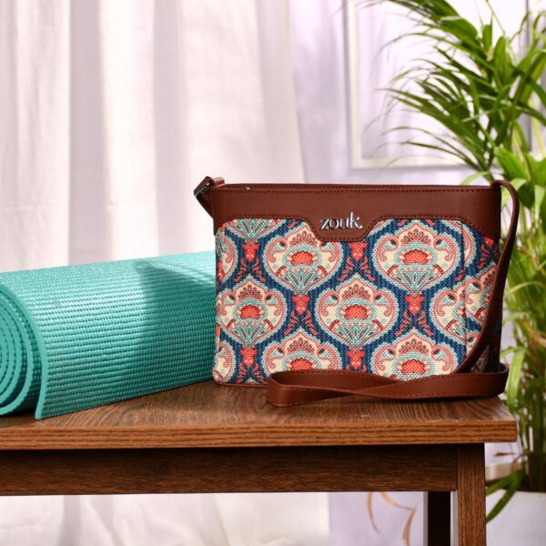 Kovil Blue Harmony Sling Bag