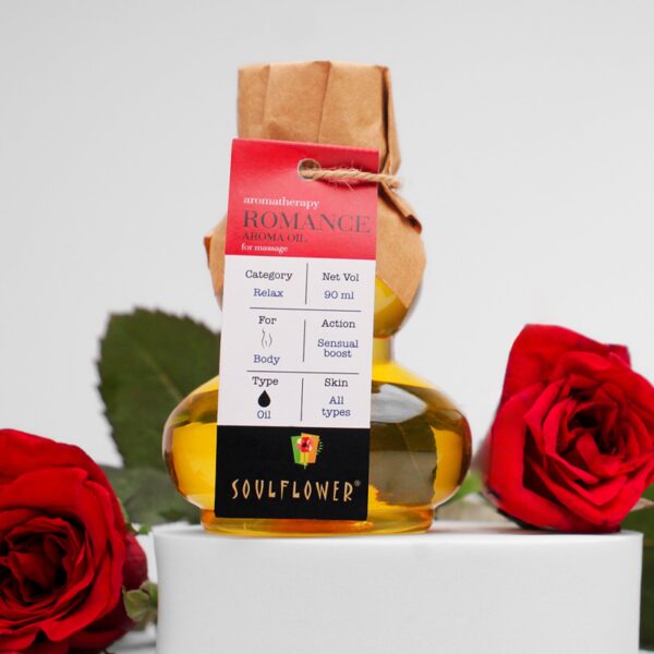 Romance Aroma Massage Oil for Stress Relief and Relaxation BYOB