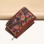Paisley Print Chain Wallet