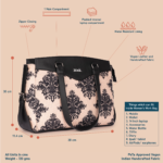 Mughal Motif Women's Work Bag - Image 6